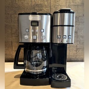 Cuisanart Stainless Steel 12 Cup + Single Serve Coffee Maker (6, 8 or 10oz)